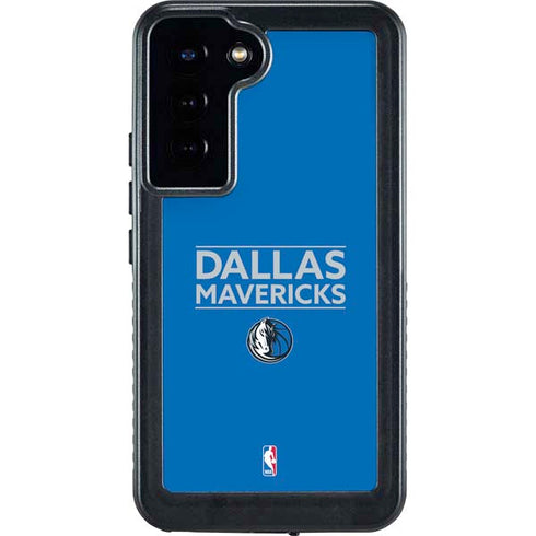 NBA Dallas Mavericks Standard - Light Blue Galaxy S24 Plus Waterproof Case