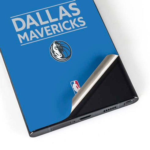 NBA Dallas Mavericks Standard - Light Blue Galaxy S25 Ultra Skin