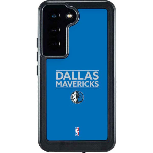 NBA Dallas Mavericks Standard - Light Blue Galaxy S24 Waterproof Case