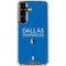NBA Dallas Mavericks Standard - Light Blue Galaxy S26 Clear Case