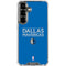 NBA Dallas Mavericks Standard - Light Blue Galaxy S26 Plus Clear Case