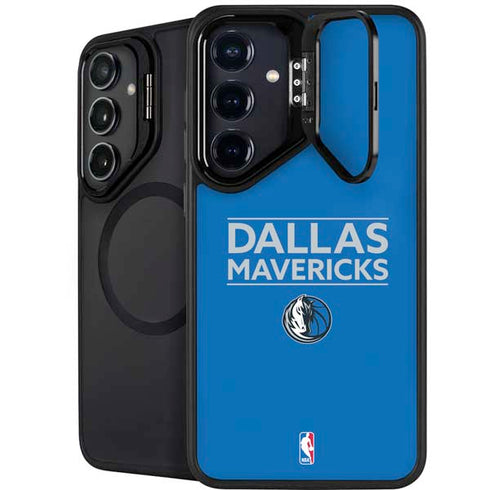 NBA Dallas Mavericks Standard - Light Blue Galaxy S26 Plus Kickstand Case