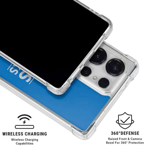 NBA Dallas Mavericks Standard - Light Blue Galaxy S26 Ultra Clear Case