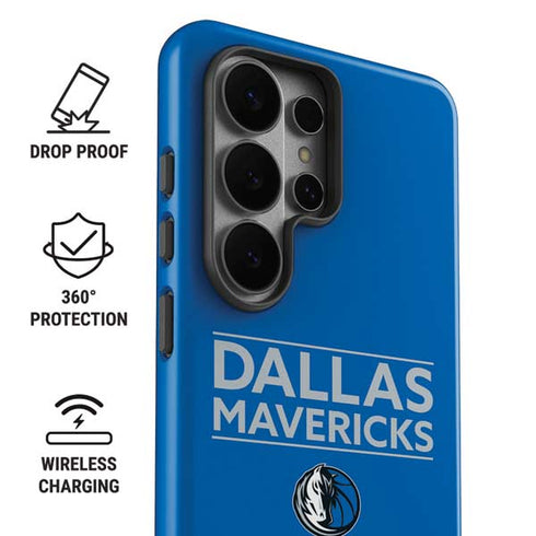 NBA Dallas Mavericks Standard - Light Blue Galaxy S26 Ultra Impact Case