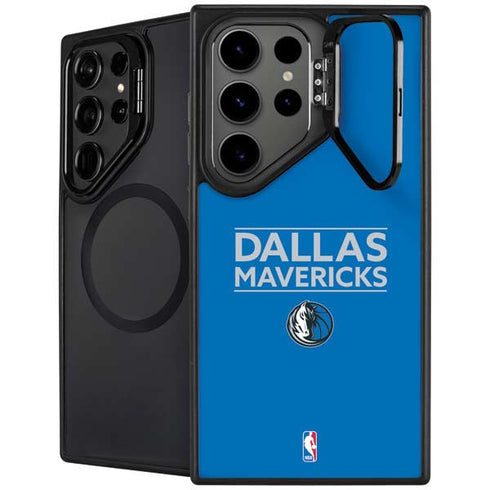 NBA Dallas Mavericks Standard - Light Blue Galaxy S26 Ultra Kickstand Case