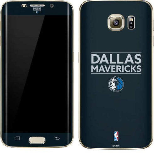 NBA Dallas Mavericks Standard - Blue Galaxy S7 Edge Skin