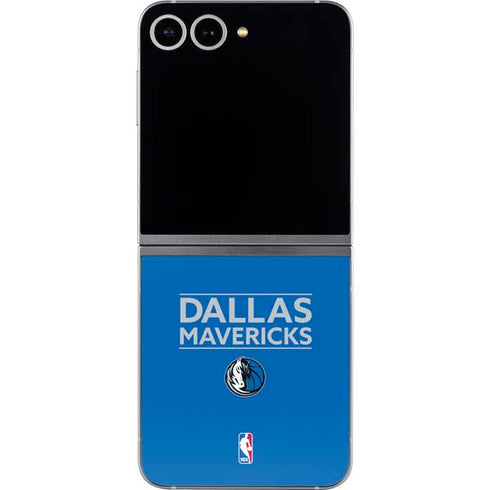NBA Dallas Mavericks Standard - Light Blue Galaxy Z Flip6 Skin
