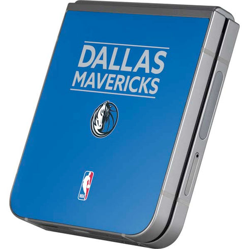 NBA Dallas Mavericks Standard - Light Blue Galaxy Z Flip6 Skin