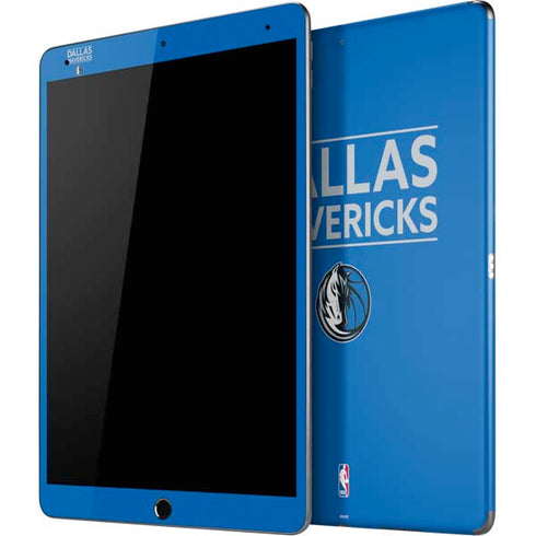 NBA Dallas Mavericks Standard - Light Blue iPad Skins