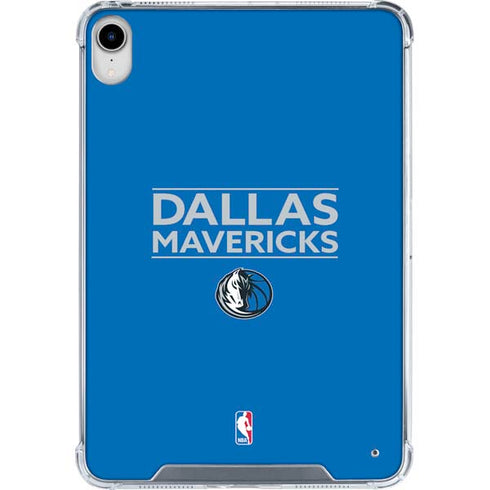 NBA Dallas Mavericks Standard - Light Blue iPad 11th Gen (2025) Clear Case