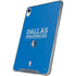 NBA Dallas Mavericks Standard - Light Blue iPad 11th Gen (2025) Clear Case