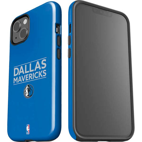 NBA Dallas Mavericks Standard - Light Blue iPhone 15 Impact Case