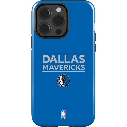 NBA Dallas Mavericks Standard - Light Blue iPhone 15 Pro Impact Case
