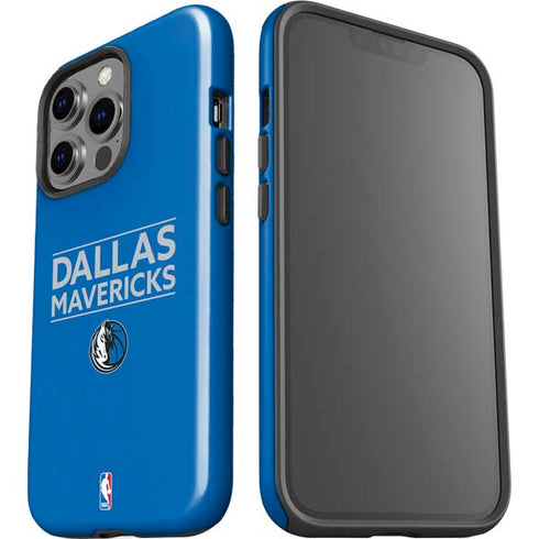 NBA Dallas Mavericks Standard - Light Blue iPhone 15 Pro Impact Case