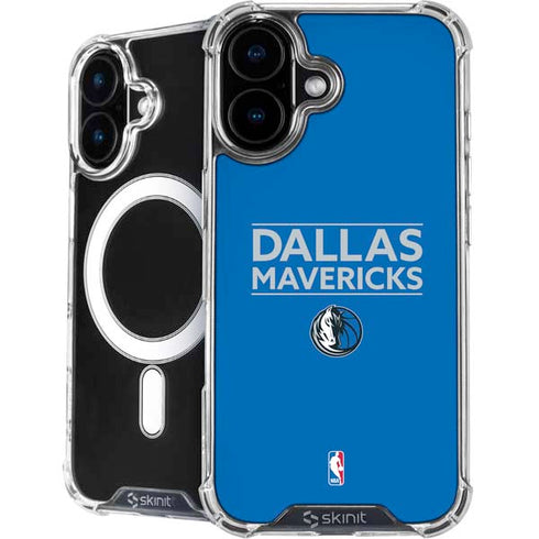NBA Dallas Mavericks Standard - Light Blue iPhone 16 MagSafe Case