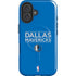 NBA Dallas Mavericks Standard - Light Blue iPhone 16 Magsafe Impact Case