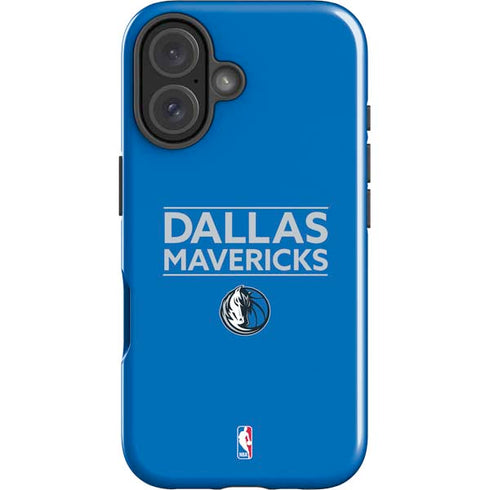 NBA Dallas Mavericks Standard - Light Blue iPhone 16 Plus Impact Case