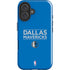 NBA Dallas Mavericks Standard - Light Blue iPhone 16 Plus Impact Case