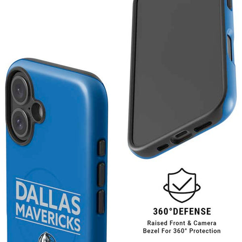 NBA Dallas Mavericks Standard - Light Blue iPhone 16 Plus Magsafe Impact Case