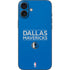 NBA Dallas Mavericks Standard - Light Blue iPhone 16 Plus Skin