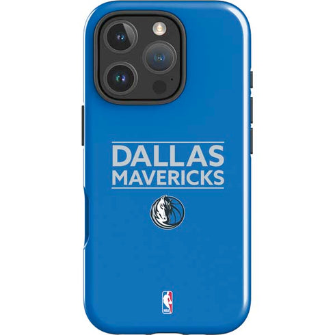 NBA Dallas Mavericks Standard - Light Blue iPhone 16 Pro Impact Case