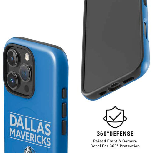 NBA Dallas Mavericks Standard - Light Blue iPhone 16 Pro Magsafe Impact Case