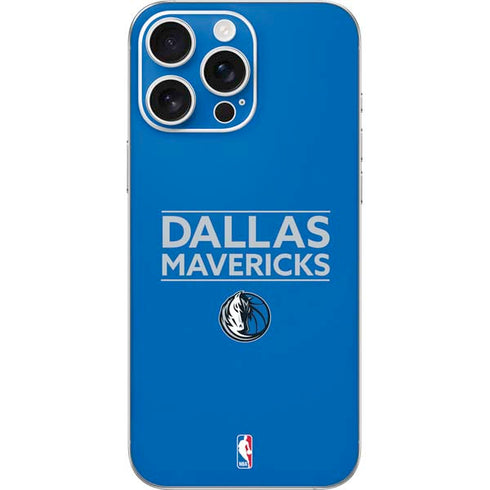 NBA Dallas Mavericks Standard - Light Blue iPhone 16 Pro Max Skin
