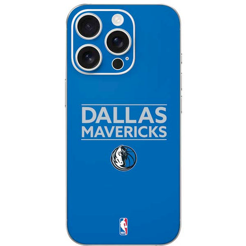 NBA Dallas Mavericks Standard - Light Blue iPhone 16 Pro Skin