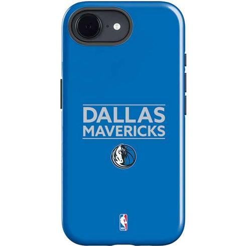 NBA Dallas Mavericks Standard - Light Blue iPhone 16e Impact Case