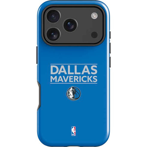 NBA Dallas Mavericks Standard - Light Blue iPhone 18 Pro Impact Case