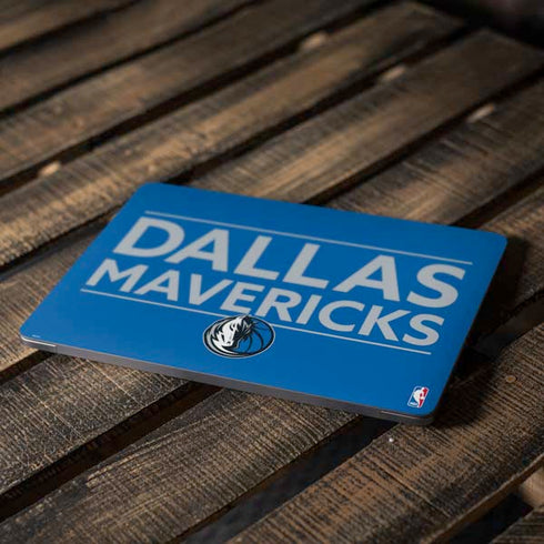 NBA Dallas Mavericks Standard - Light Blue Apple MacBook Air Skin