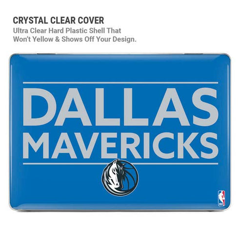 NBA Dallas Mavericks Standard - Light Blue MacBook Pro 14in (2021-24) Case plus Skin
