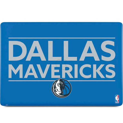 NBA Dallas Mavericks Standard - Light Blue MacBook Skins