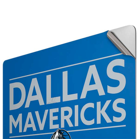 NBA Dallas Mavericks Standard - Light Blue Apple MacBook Pro 16-inch Skin