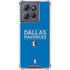 NBA Dallas Mavericks Standard - Light Blue Moto G 5G (2025) Clear Case