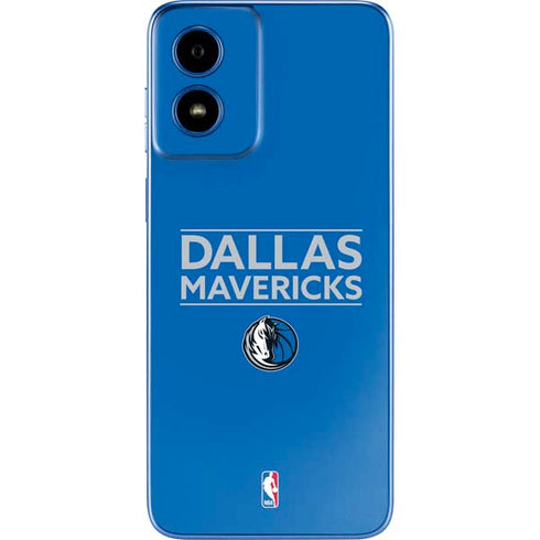 NBA Dallas Mavericks Standard - Light Blue Moto G Play 4G (2024) Skin
