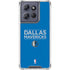 NBA Dallas Mavericks Standard - Light Blue Moto G Power 5G (2025) Clear Case