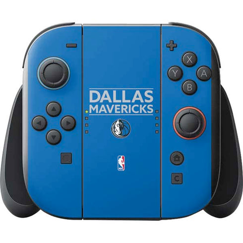 NBA Dallas Mavericks Standard - Light Blue Nintendo Switch 2 (2025) with Joy-Con Skin