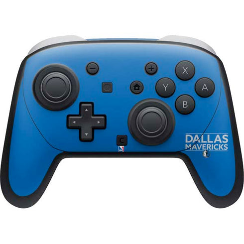 NBA Dallas Mavericks Standard - Light Blue Nintendo Switch 2 (2025) Pro Controller Skin