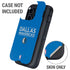 NBA Dallas Mavericks Standard - Light Blue Otterbox Defender iPhone Skin