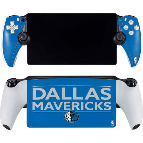 NBA Dallas Mavericks Standard - Light Blue PlayStation Portal Remote Player Skin
