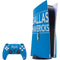 NBA Dallas Mavericks Standard - Light Blue PlayStation PS5 Skins