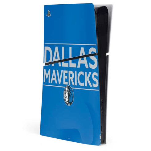 NBA Dallas Mavericks Standard - Light Blue PlayStation PS5 Skins