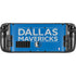 NBA Dallas Mavericks Standard - Light Blue Steam Deck Handheld Gaming Computer Skin