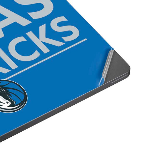 NBA Dallas Mavericks Standard - Light Blue Surface Laptop 7 13.8in Skin