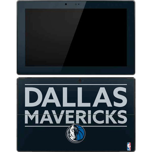 NBA Dallas Mavericks Standard - Blue Surface Pro Tablet Skin