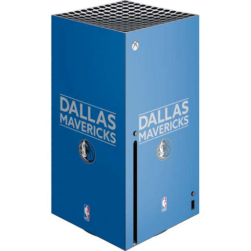 NBA Dallas Mavericks Standard - Light Blue Xbox Series X Skins