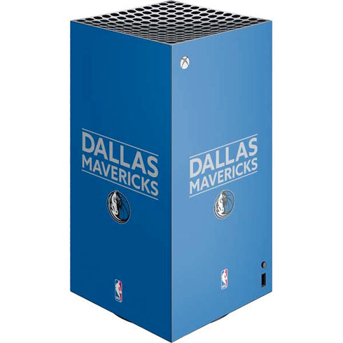NBA Dallas Mavericks Standard - Light Blue Xbox Series X Skins