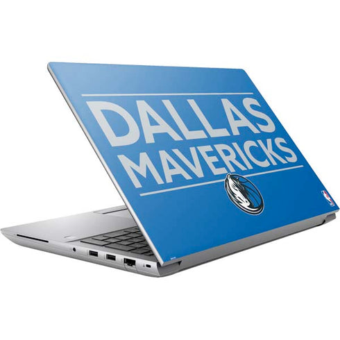 NBA Dallas Mavericks Standard - Light Blue HP ZBook Fury 16 G10 Skin