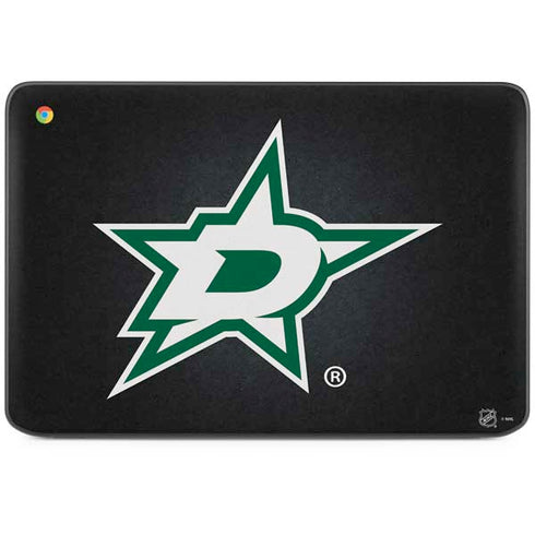 NHL Dallas Stars Black Background HP Chromebook Skin